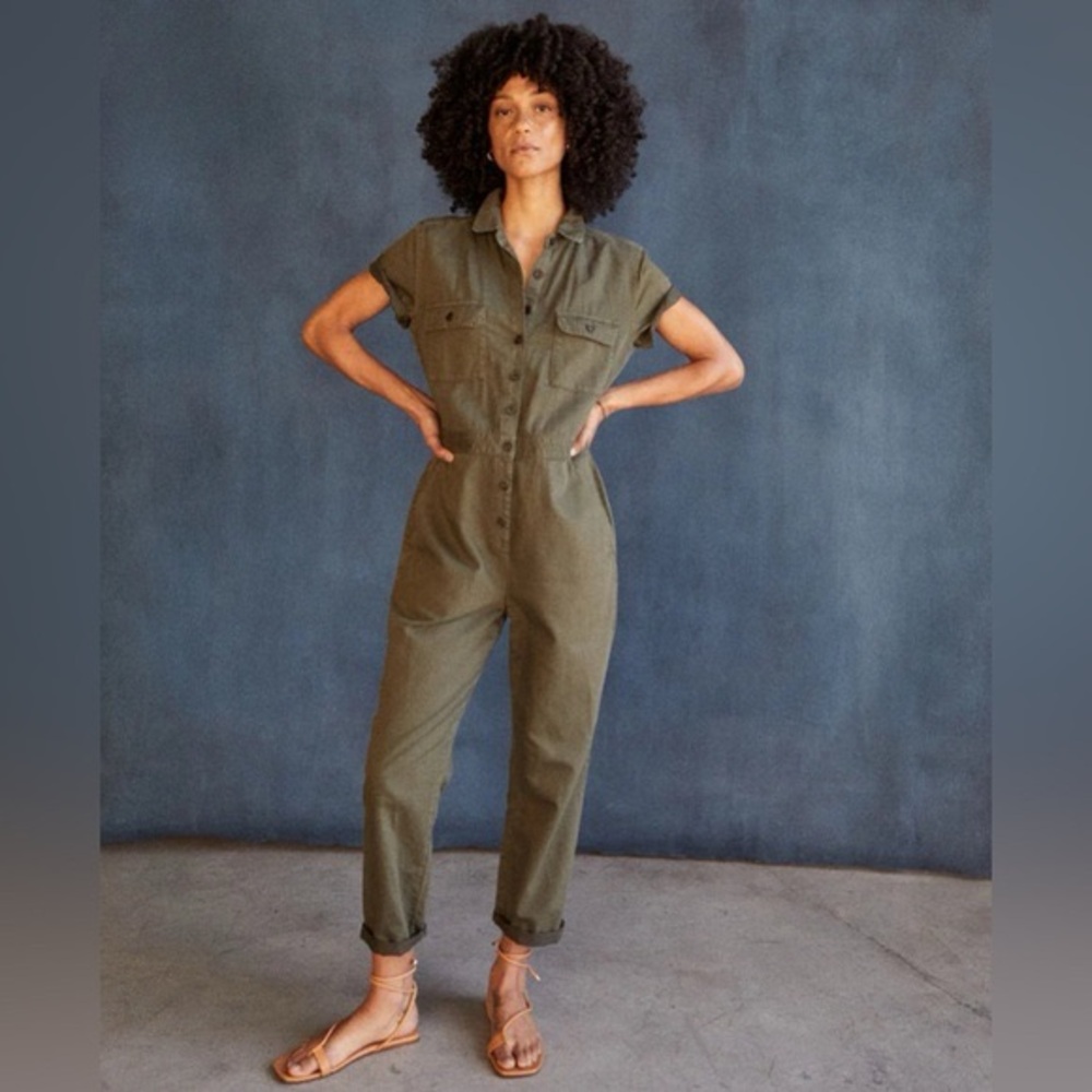 Outerknown Khaki Women's Jumpsuit